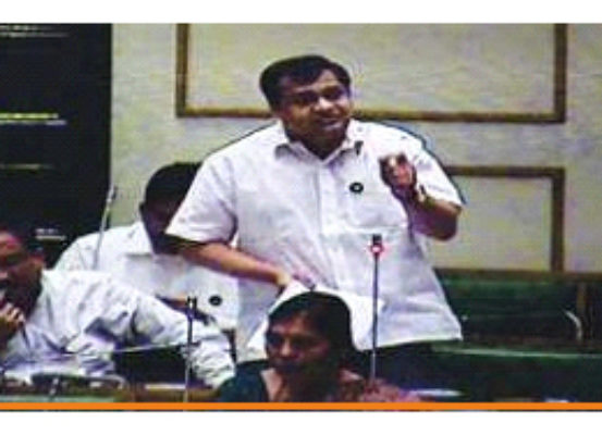 Spoke climate change on agriculture in budget